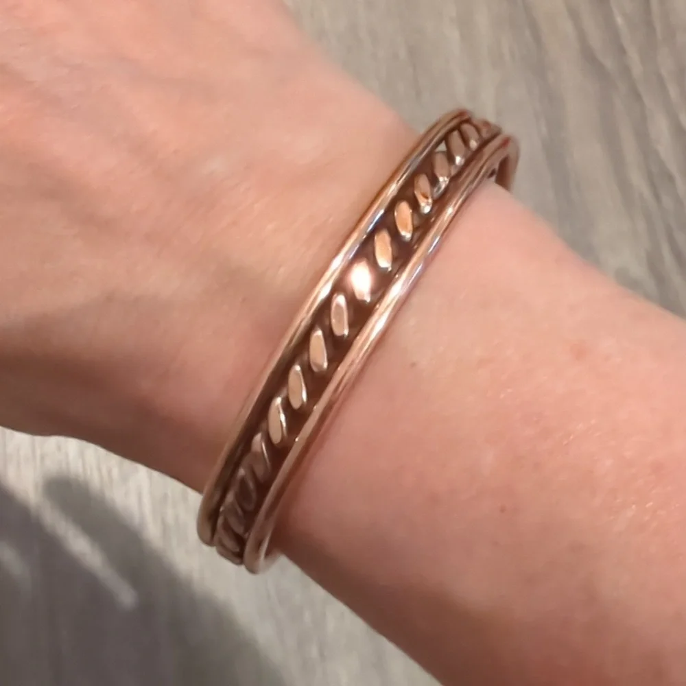 Southwest Artisan Handmade Copper Twist Cuff